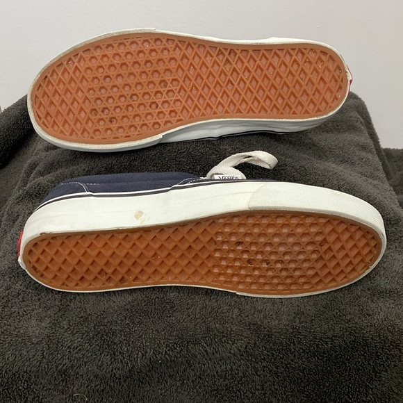 Vans Navy Blue Lace-Ups - M9.5 W11 - Picture 5 of 7